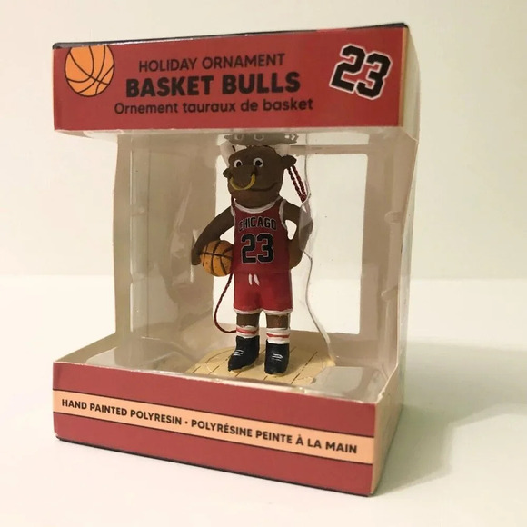Souvenirs That Dont Suck Basket Bulls Christmas Ornament Basketball Chicago - Picture 11 of 16
